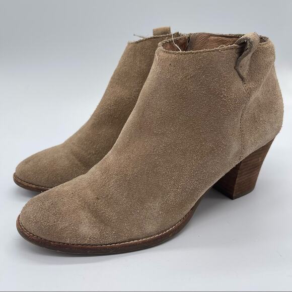 Madewell, Suede Ankle Bootie, Size 10, 3" Heel. Excellent condition! - Picture 1 of 9